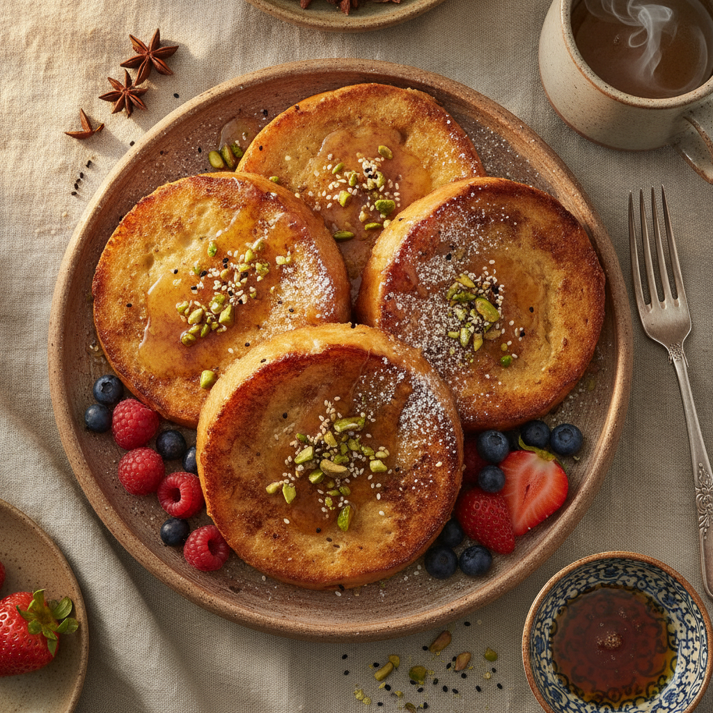Krachel French Toast — Moroccan Plate recipe photo