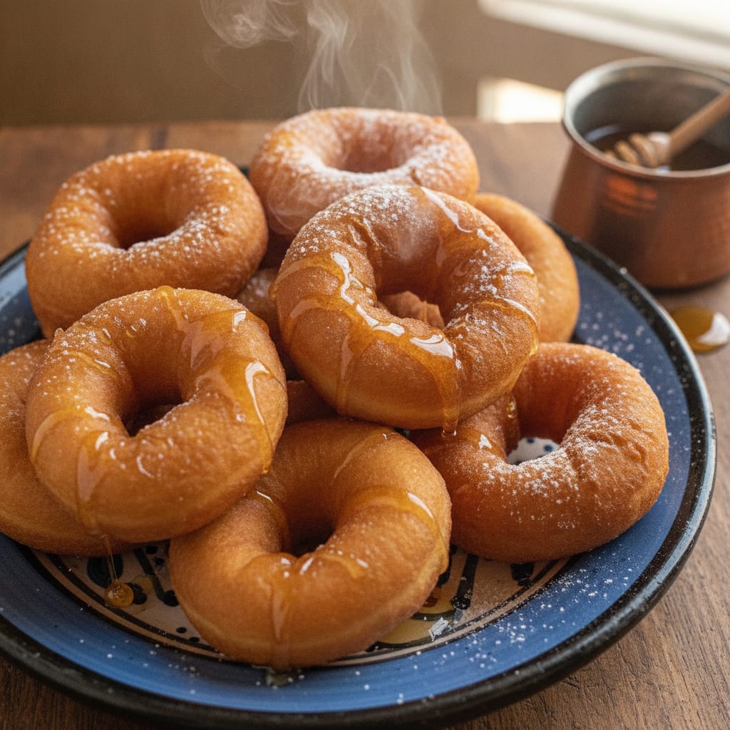 Sfenj (Moroccan Donuts) — Moroccan Plate recipe photo